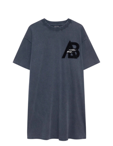 ANINE BING Robe t-Shirt BETH Washed Black