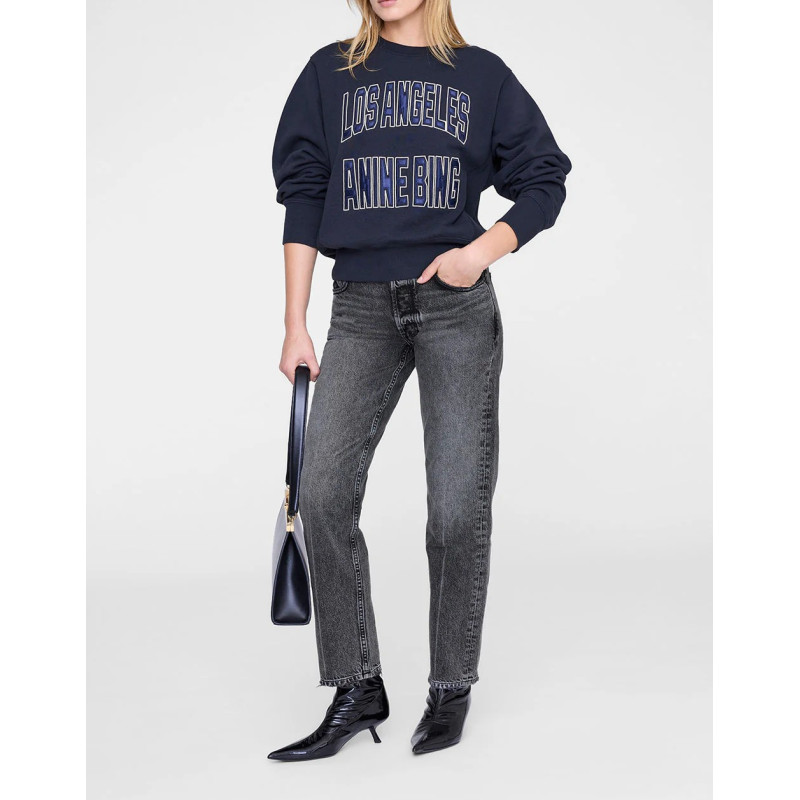 ANINE BING Sweatshirt HARRY Vintage Black