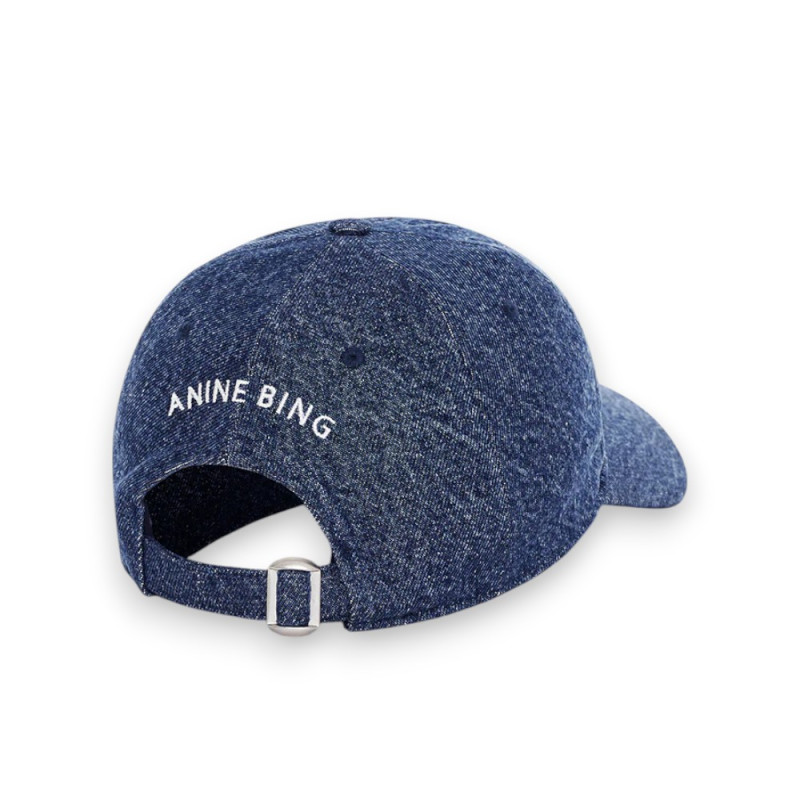 ANINE BING Casquette JEREMY Clean Indigo