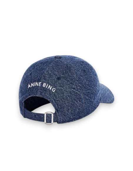 ANINE BING Casquette JEREMY Clean Indigo
