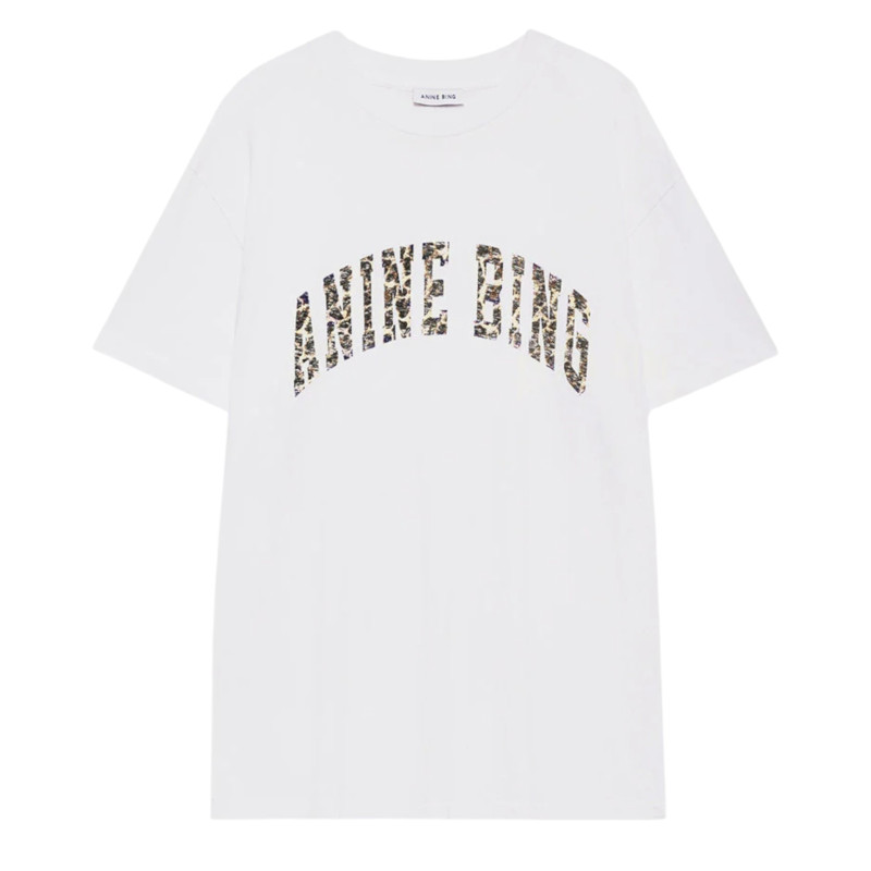ANINE BING T-Shirt WALKER Leopard