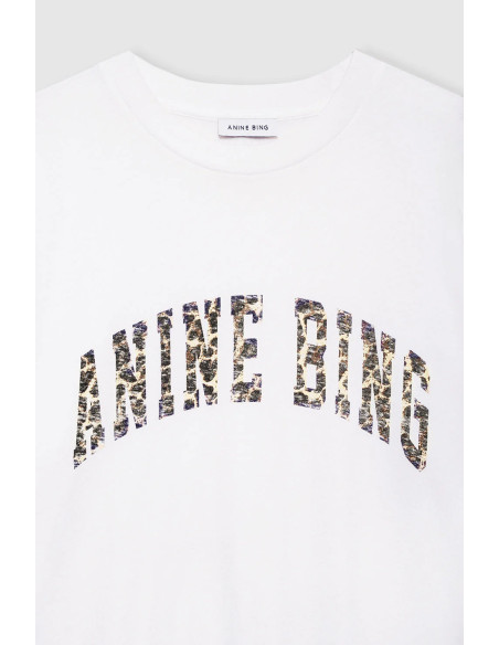ANINE BING T-Shirt WALKER Leopard