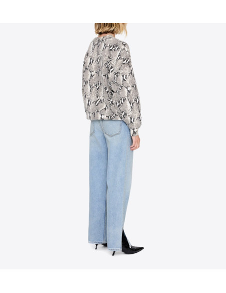 ANINE BING Sweatshirt MILES Python