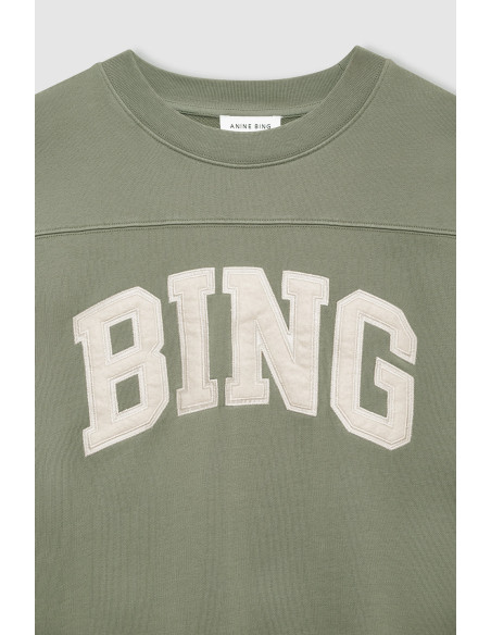 ANINE BING Sweatshirt TRENTON Washed Olive
