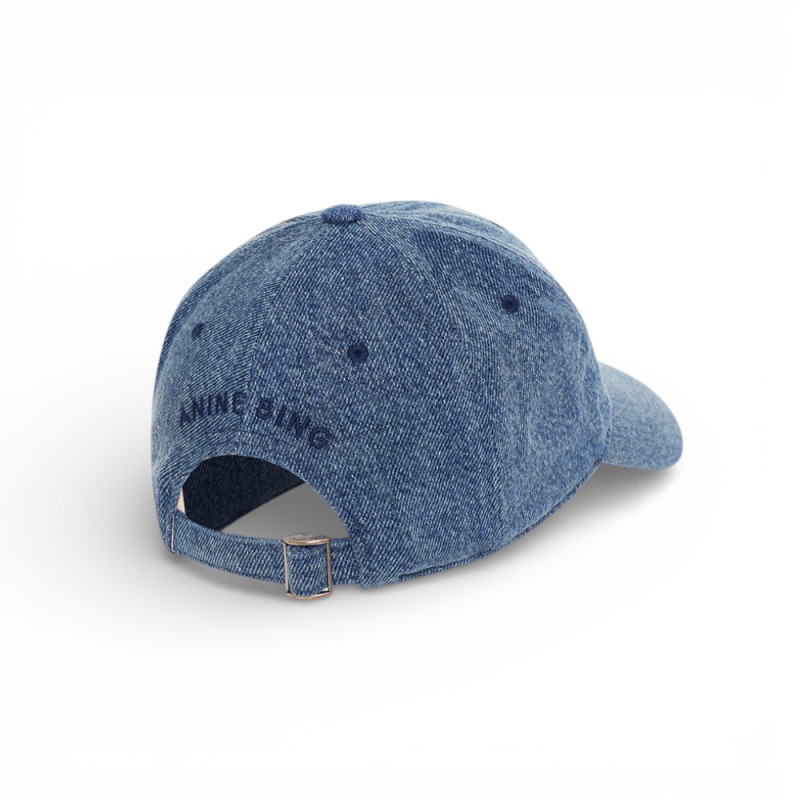 ANINE BING Casquette JEREMY Shadow Blue