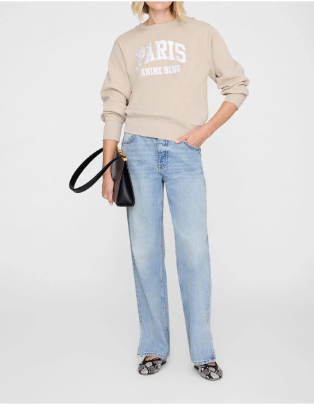 ANINE BING Sweatshirt HARRY Beige