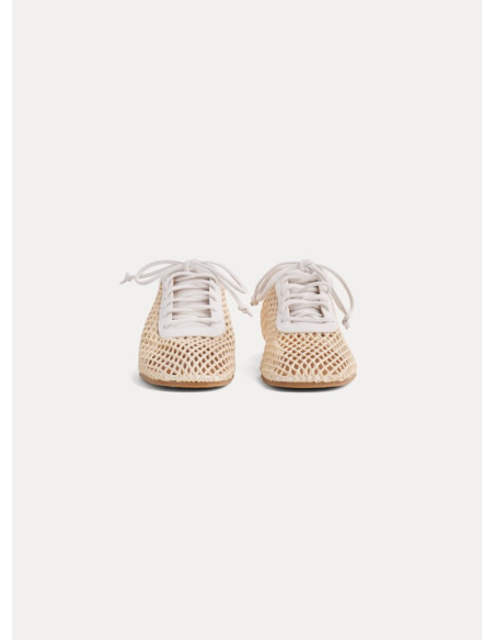 forte_forte derby en crochet ivoire