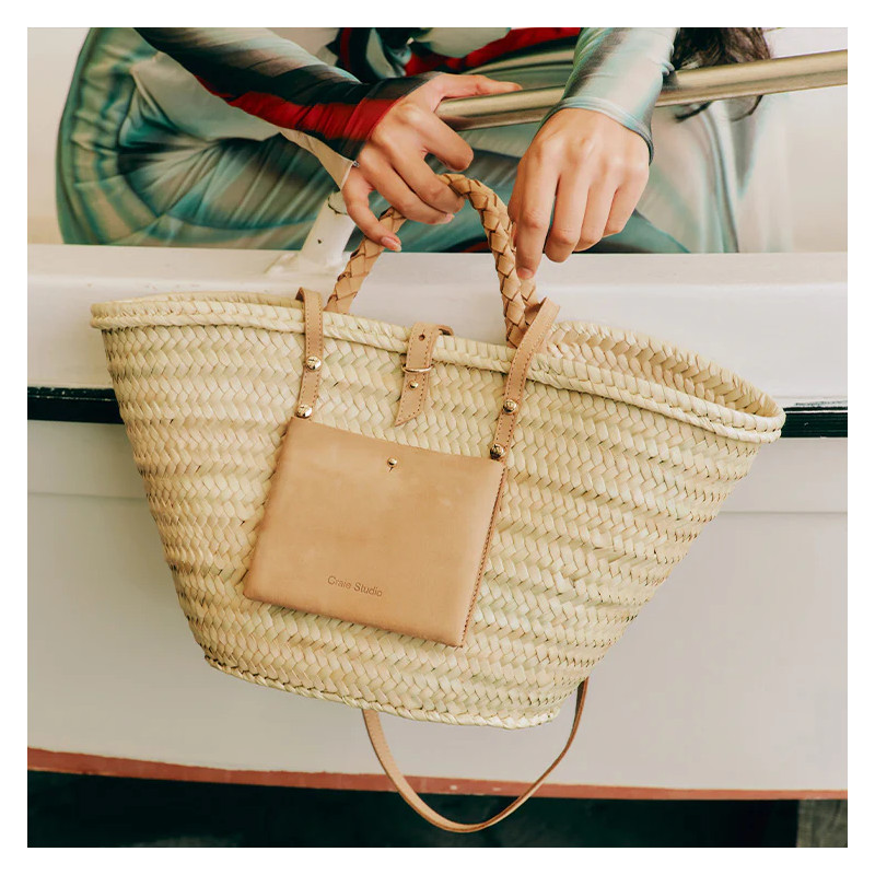 CRAIE STUDIO Panier PRAIA Nubuck Sand