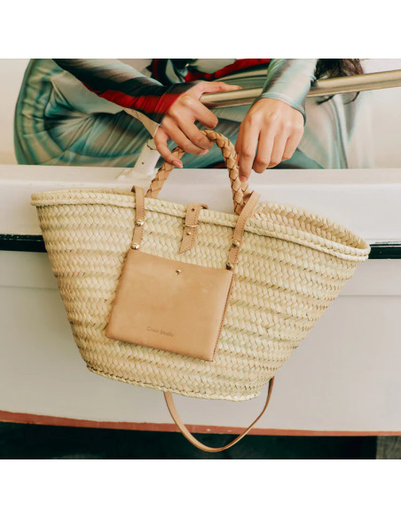 CRAIE STUDIO Panier PRAIA Nubuck Sand