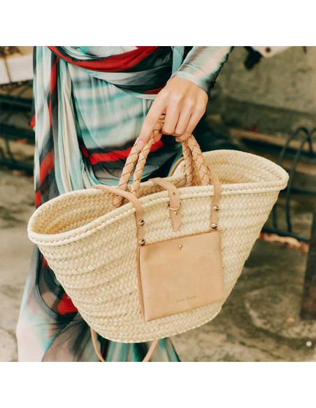 CRAIE STUDIO Panier PRAIA Nubuck Sand