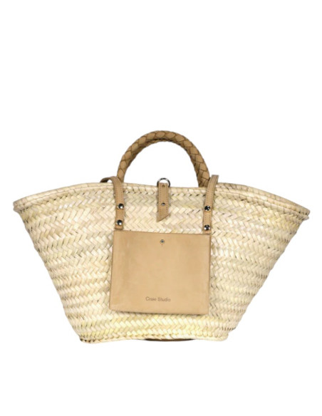 CRAIE STUDIO Panier PRAIA Nubuck Sand