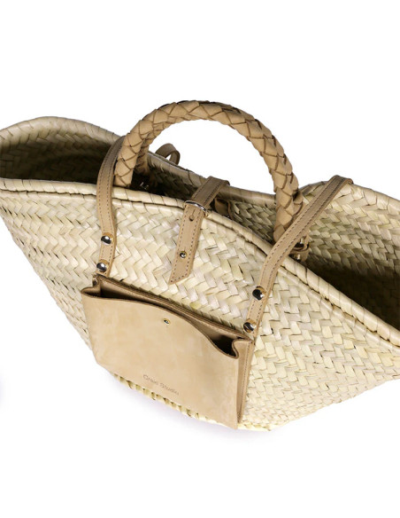 CRAIE STUDIO Panier PRAIA Nubuck Sand