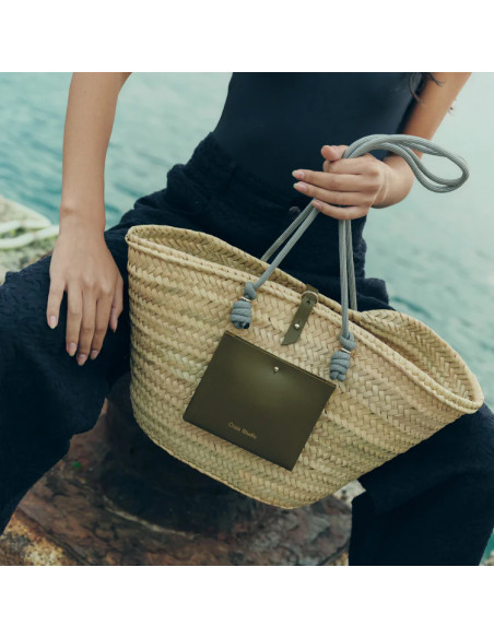 CRAIE STUDIO Panier CALANQUES Kaki Onde