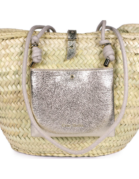 CRAIE STUDIO Panier CALANQUES Or Lin