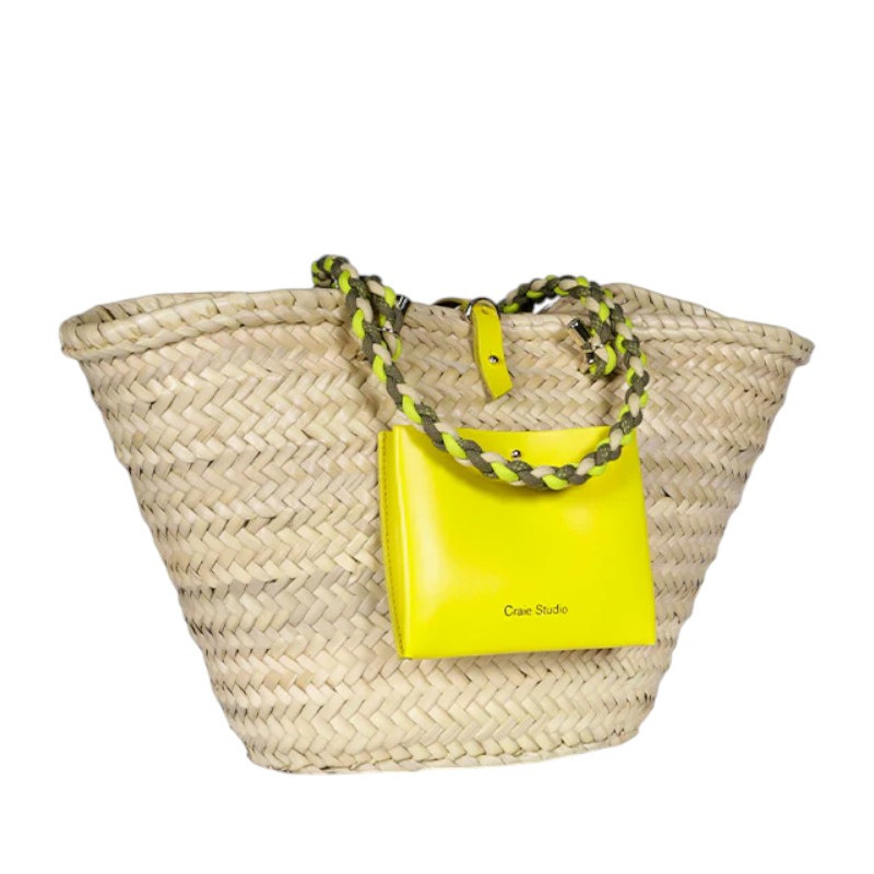 CRAIE STUDIO Panier HOLIDAY Jaune