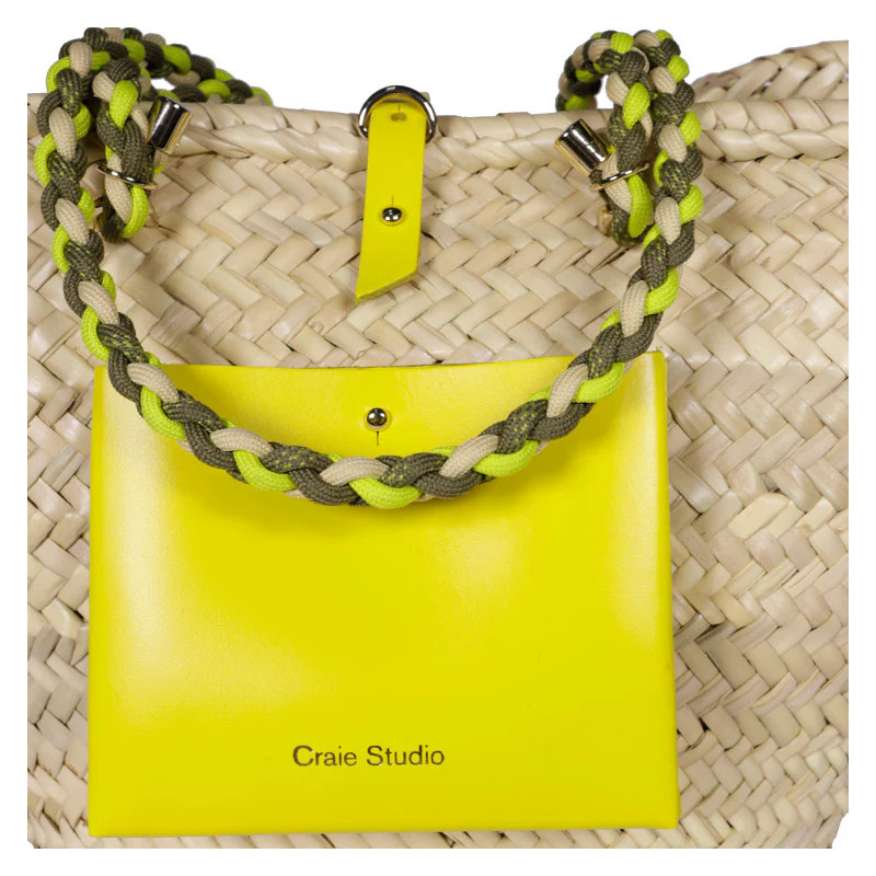 CRAIE STUDIO Panier HOLIDAY Jaune