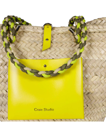 CRAIE STUDIO Panier HOLIDAY Jaune
