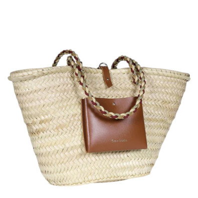 CRAIE STUDIO Panier HOLIDAY Tan