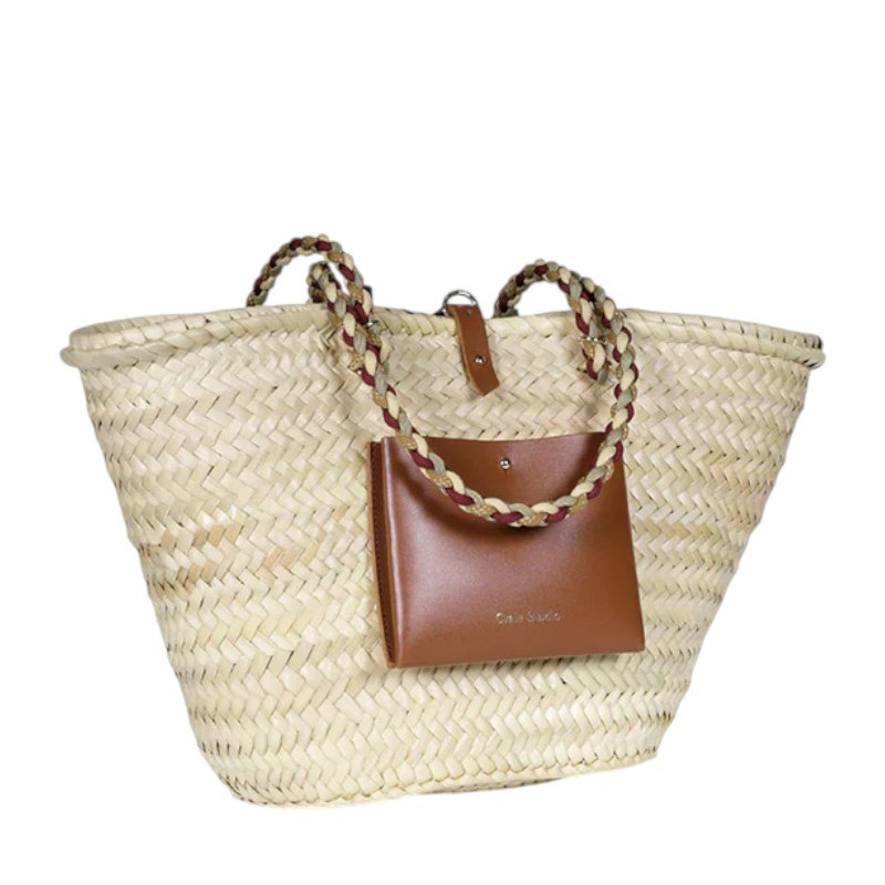 CRAIE STUDIO Panier HOLIDAY Tan