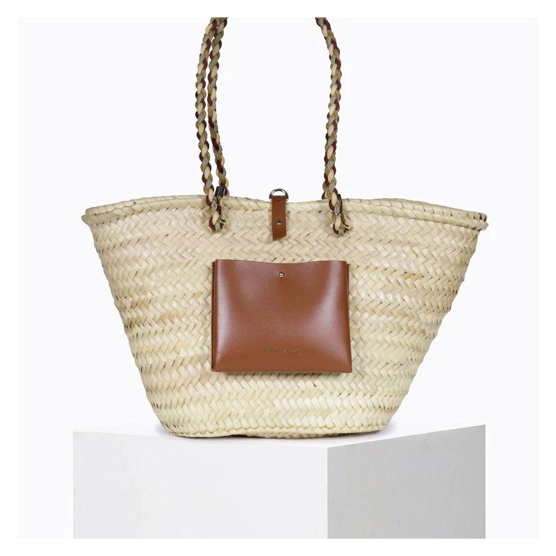 CRAIE STUDIO Panier HOLIDAY Tan