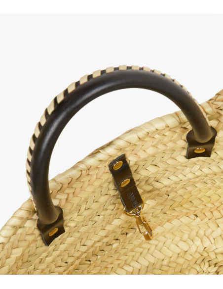 CRAIE STUDIO Panier MONDAY Noir Crème
