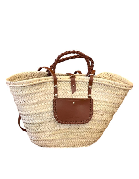 CRAIE STUDIO Panier SPIRAL Tan