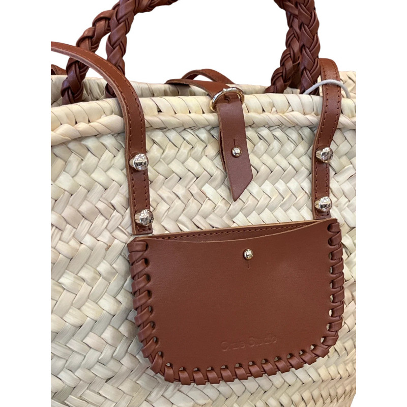 CRAIE STUDIO Panier SPIRAL Tan