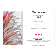 CARTE CADEAU 100€