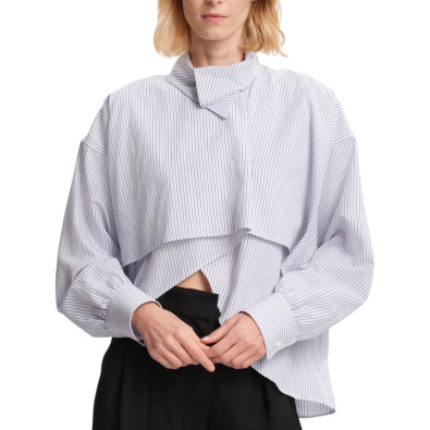 MARGAUX LONNBERG Chemise BIRD Blue Stripes