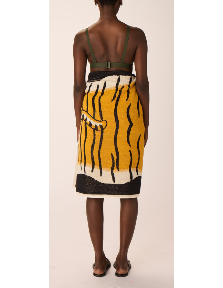 INOUÏ EDITIONS Serviette de Plage ROCKY Noir