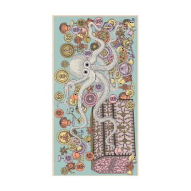 INOUÏ EDITIONS Etole OCTOPUS Turquoise