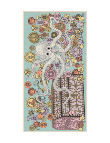 INOUÏ EDITIONS Etole OCTOPUS Turquoise