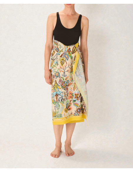 INOUÏ EDITIONS Fouta PAGODE Vert