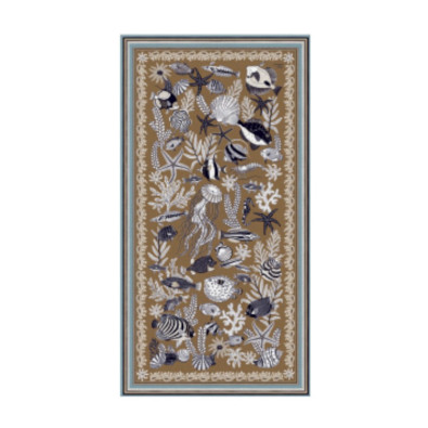 INOUÏ EDITIONS Fouta NEPTUNE Naturel