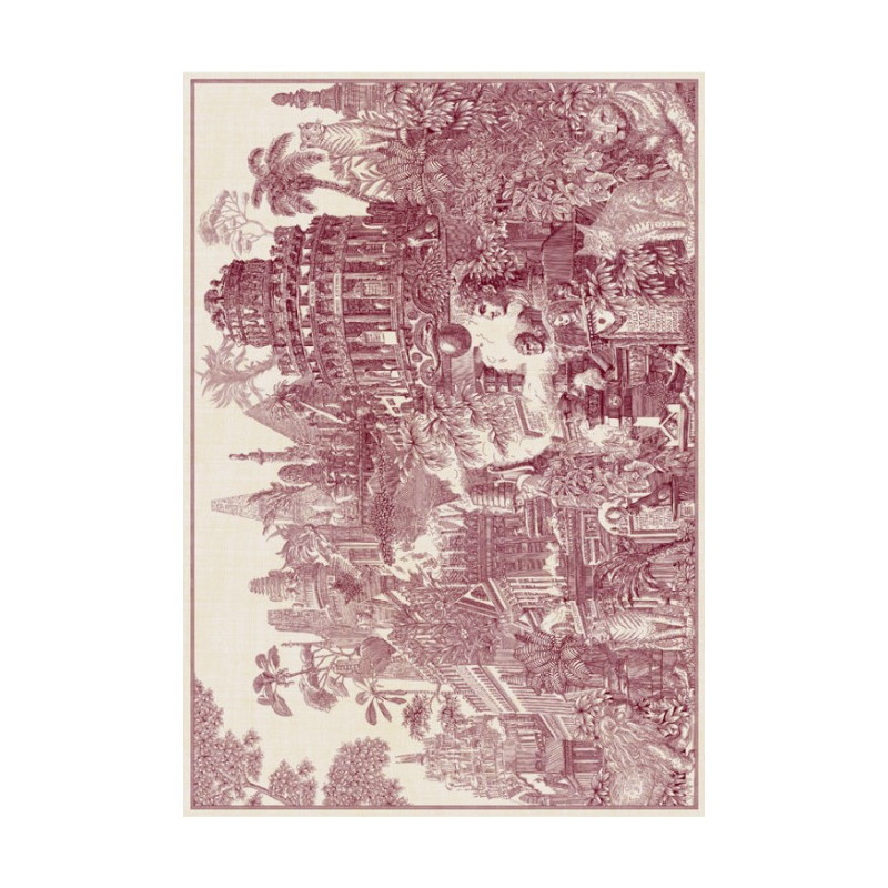 INOUÏ EDITIONS Fouta PIRANESI Rouge