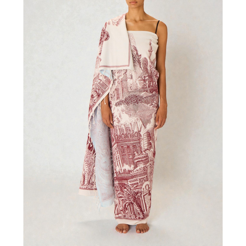 INOUÏ EDITIONS Fouta PIRANESI Rouge