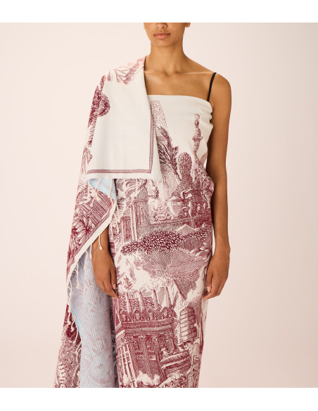 INOUÏ EDITIONS Fouta PIRANESI Rouge