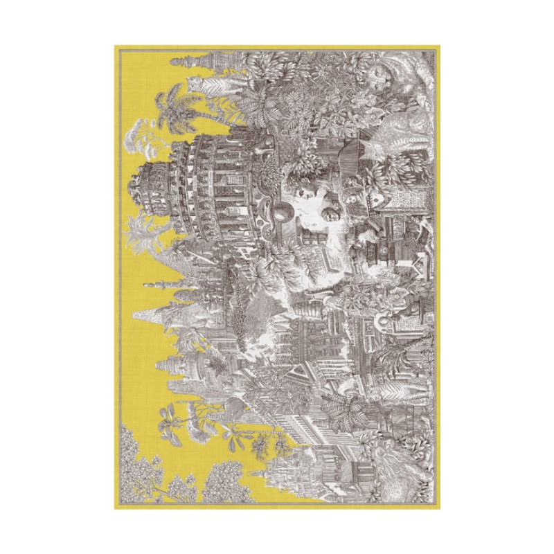 INOUÏ EDITIONS Fouta PIRANESI Jaune
