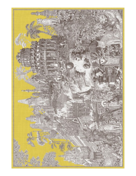 INOUÏ EDITIONS Fouta PIRANESI Jaune