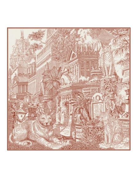 INOUÏ EDITIONS Carré PIRANESI Rouge