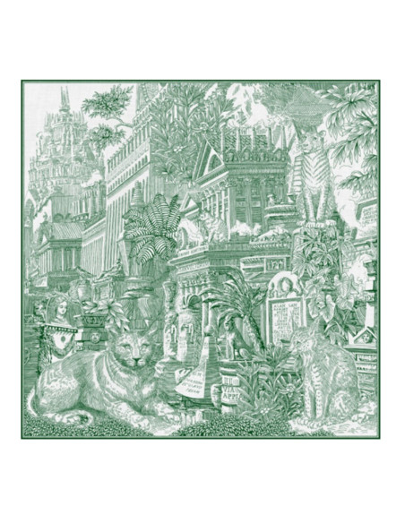 INOUÏ EDITIONS Carré PIRANESI Vert