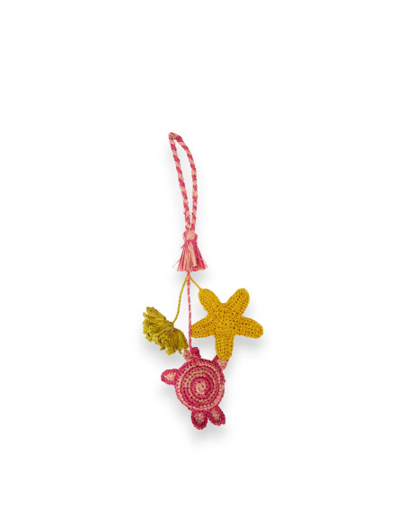 IBELIV Bagcharm PINK FISH