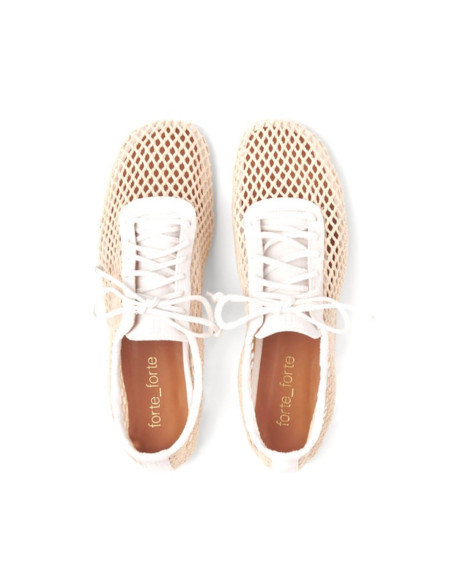 forte_forte derby en crochet ivoire