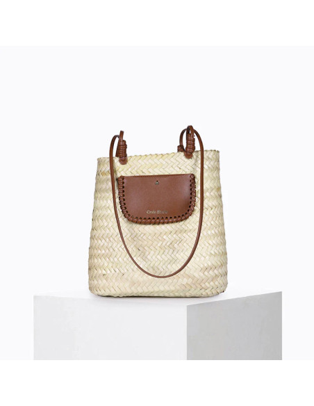 CRAIE STUDIO Panier CRUSH Tan