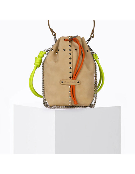 CRAIE STUDIO Sac BECO STUD Nubuck Sand