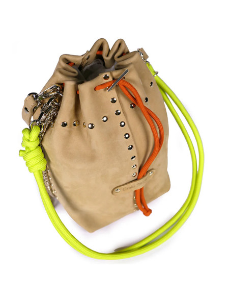 CRAIE STUDIO Sac BECO STUD Nubuck Sand