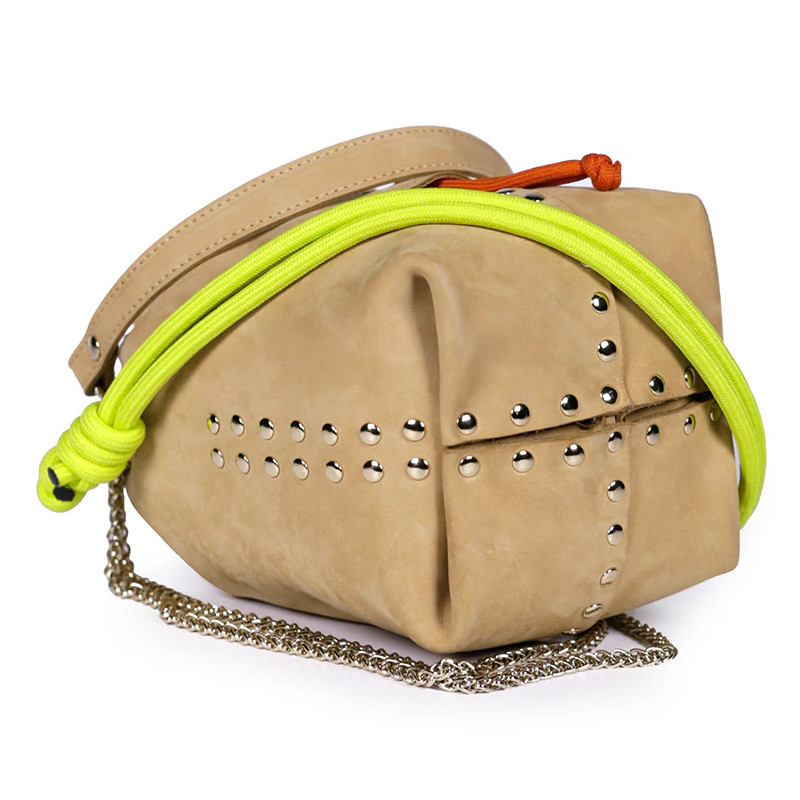 CRAIE STUDIO Sac BECO STUD Nubuck Sand