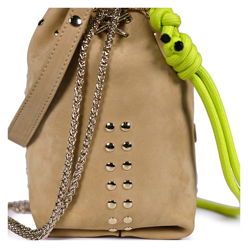 CRAIE STUDIO Sac BECO STUD Nubuck Sand