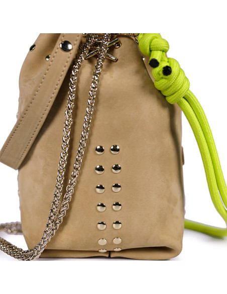 CRAIE STUDIO Sac BECO STUD Nubuck Sand