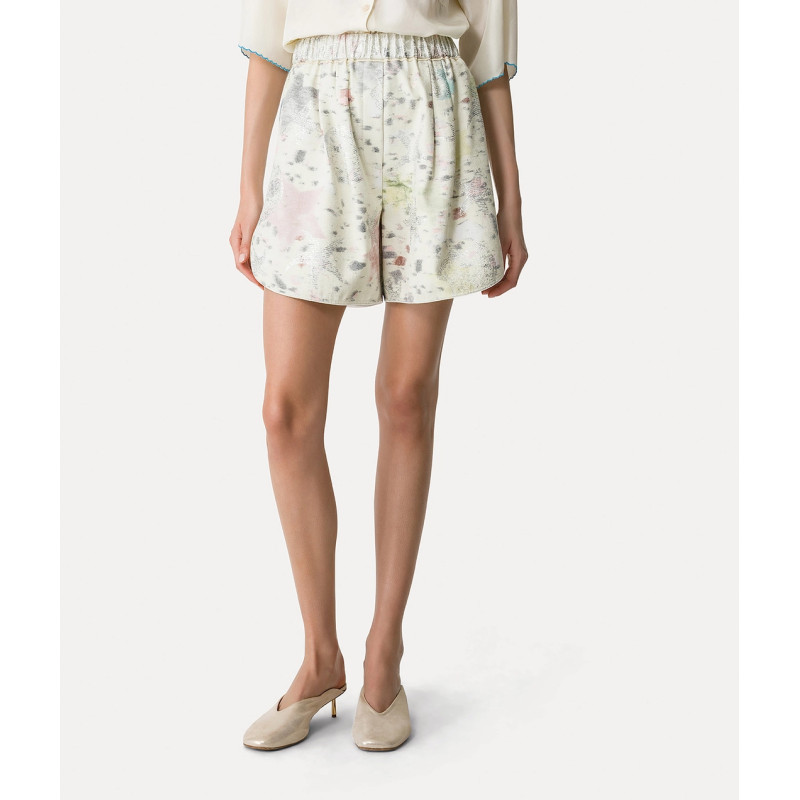 forte_forte Short Jacquard "Les Folies"